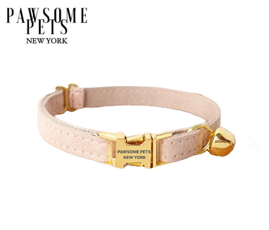 DOG & CAT COLLAR - PINKY WHITE