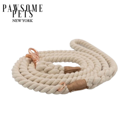 ROPE LEASH - NATURAL