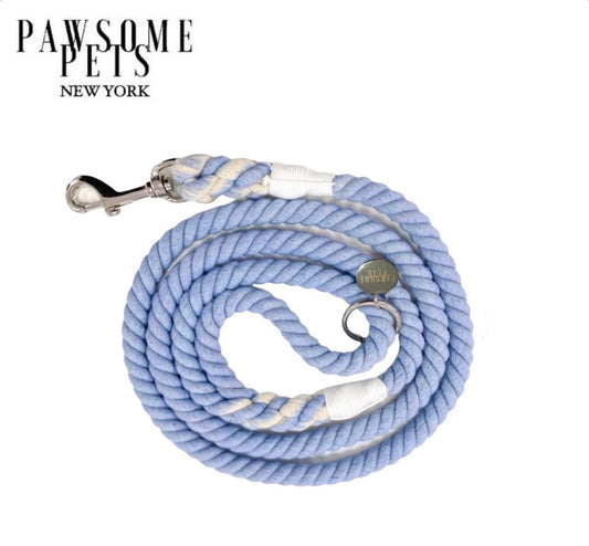 ROPE LEASH -  SEA BLUE