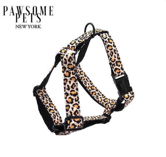 STEP IN HARNESS - LEOPARD