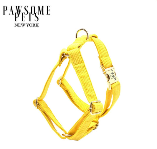 STEP IN HARNESS - BRIGHT YELLOW