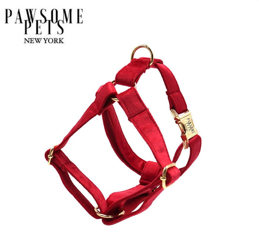 STEP IN HARNESS - RED