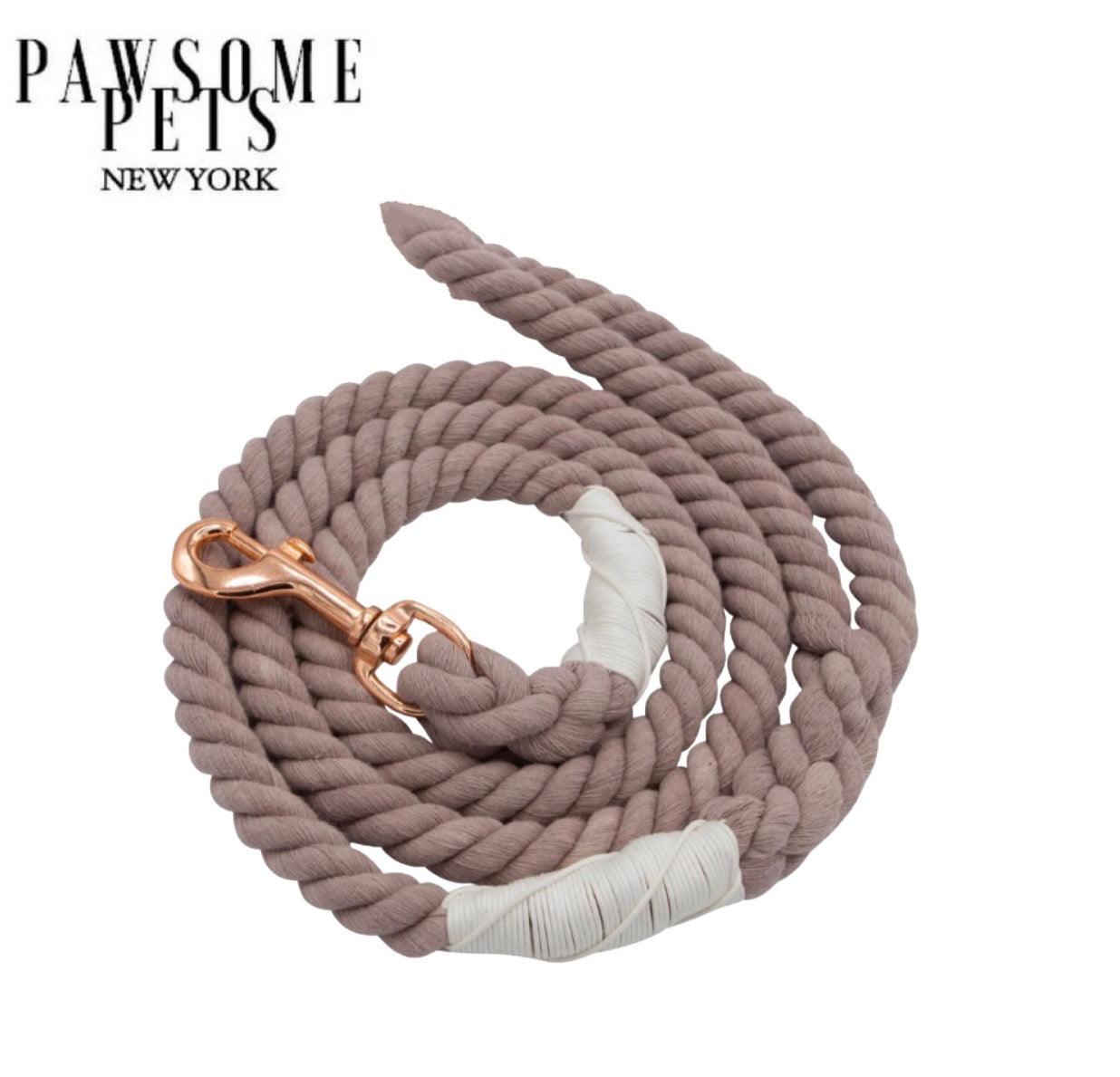 ROPE LEASH - KHAKI-0