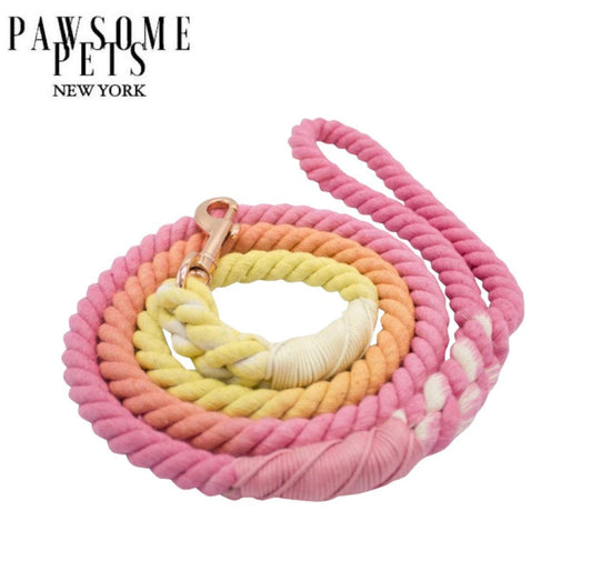 ROPE LEASH - PEONY