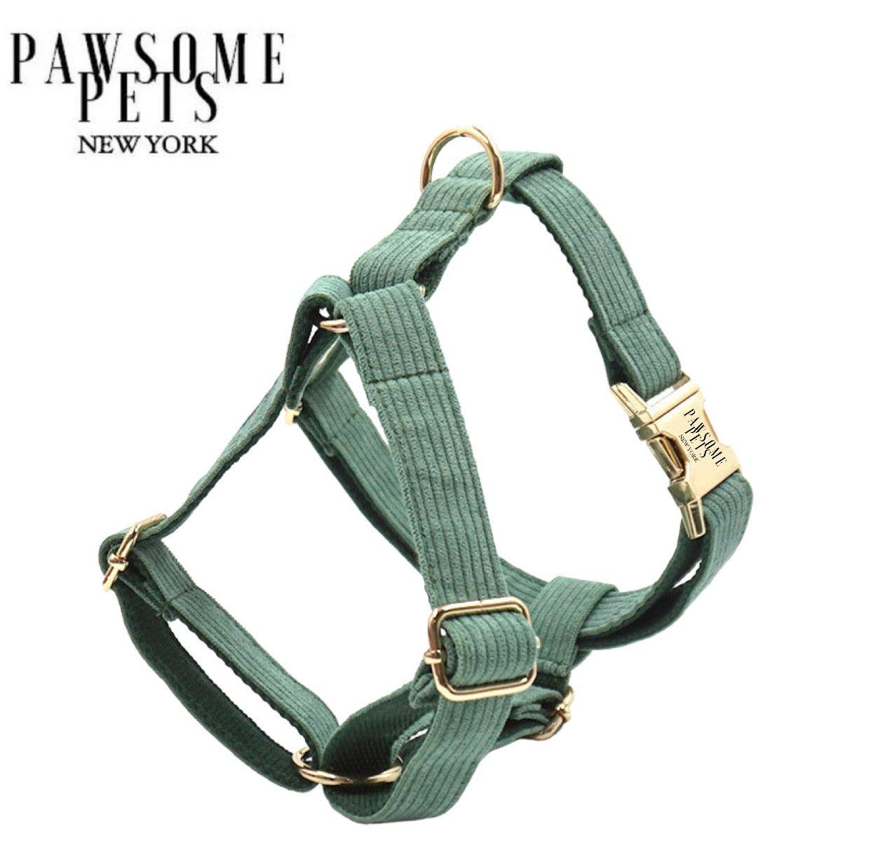 STEP IN HARNESS - OLIVE GREEN