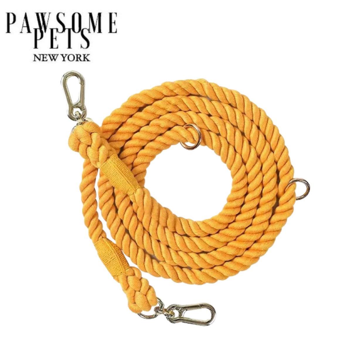HANDS FREE DOG ROPE LEASH - AUTUMN