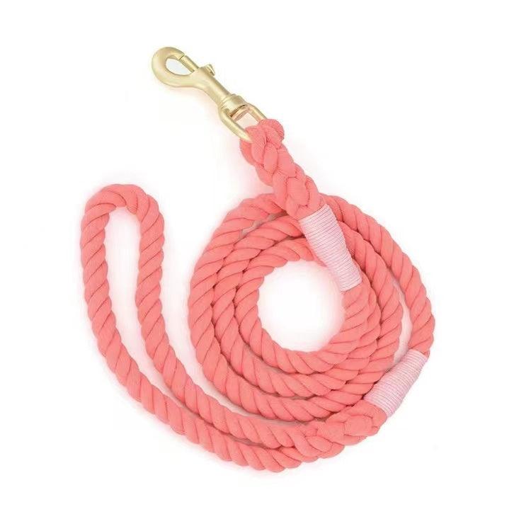 Dog Rope Leash - Watermelon Red