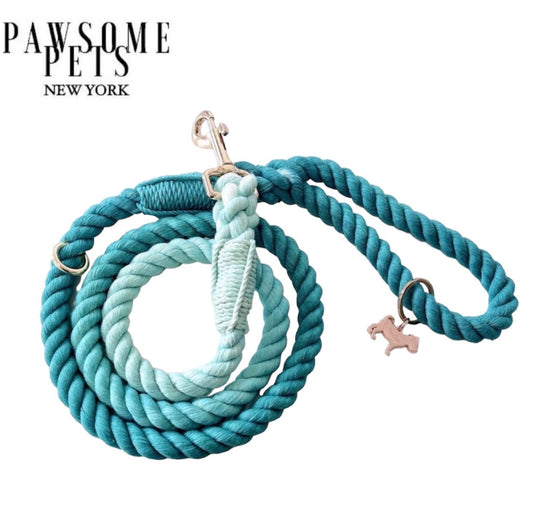 ROPE LEASH - OMBRE OCEAN-0