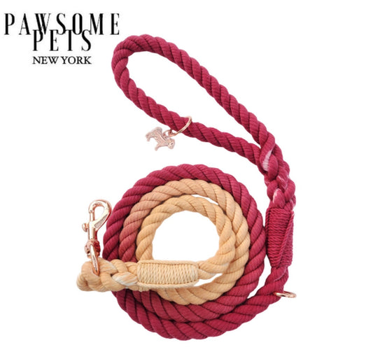 ROPE LEASH - SPANISH SUNSET-0