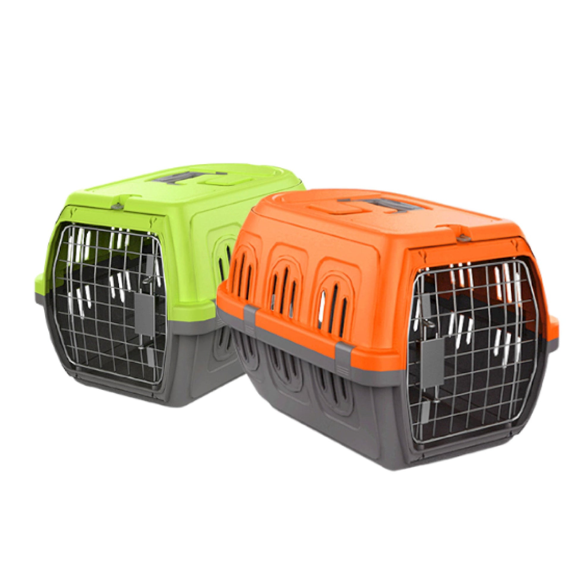 Pet Travel Kennel 61x39x37cm - Dog Cat Carrier Puppy Kitten Crate-0