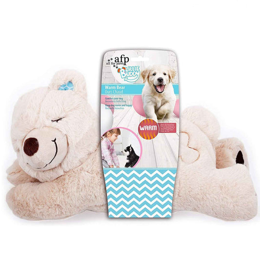 Puppy Warm Toy Bear Dog Heat Pack Comfort Plush Soft Toys Feeling Sleep Aid AFP-0