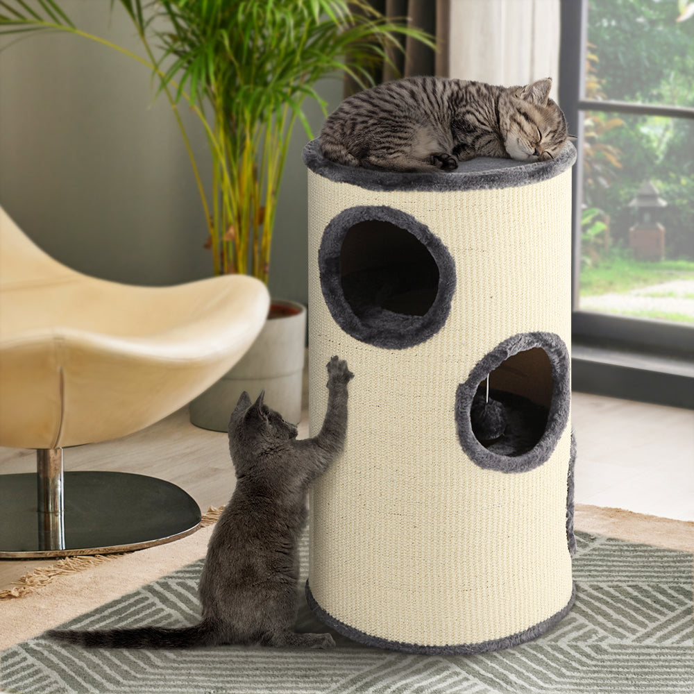 i.Pet Cat Tree Trees Scratching Post Scratcher Tower Condo House 70cm-7