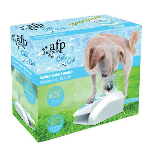 Dog Drinking Water Fountain Outdoor AFP Garden Push On Pet Sprinkler Dispenser-0